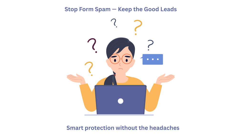 website form spam prevention