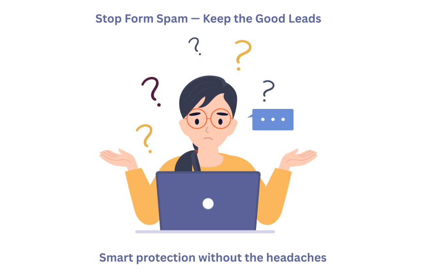 website form spam prevention